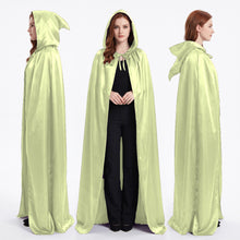 Satin Halloween Hooded Robe Cape – Costume, Cosplay & Party Wear S151