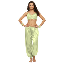Satin Belly Dance Harem Pants | Flowy Trousers S-3XL | 41 Colors S10