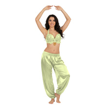 Satin Belly Dance Harem Pants | Flowy Trousers S-3XL | 41 Colors S66