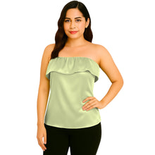 Satin Sleeveless Fancy Top | Party & Evening Wear S-3XL | 41 Colors S88