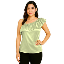 Satin Sleeveless Fancy Top | Party & Evening Wear S-3XL | 41 Colors S87