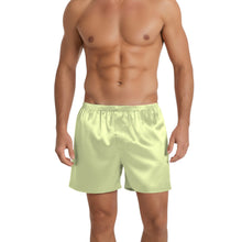 Men's Satin Nightwear Shorts | Sleep & Lounge Pant S-3XL | 41 Colors