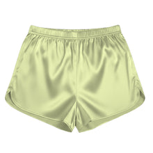 Satin Night Wear Mini Shorts | Sleep & Lounge Pant S-3XL | 41 Colors S78 Meek Mercery BY KF