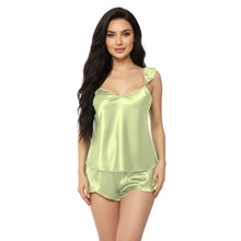 Satin Fancy Pajama Set | Luxury Night Wear PJs S-3XL | 41 Colors S99