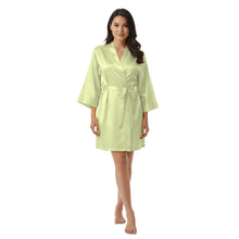Satin Night Wear Bathrobe | Luxurious Kimono Robe S-3XL | 41 Colors S26