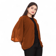 Women Chiffon Shrug / Jacket C51- Regular Size 1