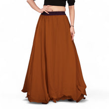 Chiffon Full Circle Belly Dance Skirt | Elegant 360° Flow & Sheer Movement C12