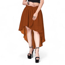 Chiffon Asymmetrical High-Low Skirt | Modern Dance, Lyrical, Belly Dance Fusion C9