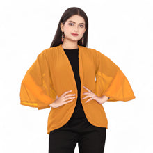 Women Chiffon Shrug / Jacket C51- Regular Size 1