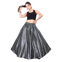 Satin Belly Dance Half Circle Skirt S9-Regular Size 1