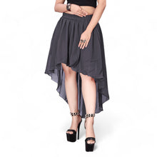 Chiffon Asymmetrical High-Low Skirt | Modern Dance, Lyrical, Belly Dance Fusion C9