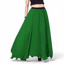 Chiffon Half Circle Belly Dance Skirt C13- Regular Size 1