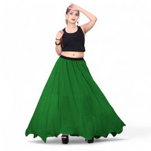 Chiffon Half Circle Belly Dance Skirt C13- Regular Size 1