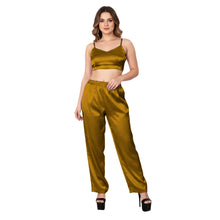 Magenta Satin Flowy Lounge Trousers, bold casual pants.