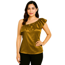Satin Sleeveless Fancy Top | Party & Evening Wear S-3XL | 41 Colors S87