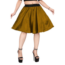 Satin Short Party wear Skirt S14-Regular Size 1