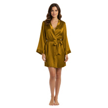 Satin Night Wear Bathrobe | Luxurious Kimono Robe S-3XL | 41 Colors S104