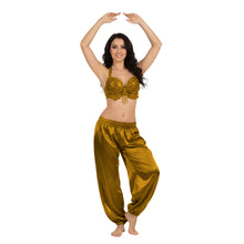 Satin Belly Dance Harem Pants | Flowy Trousers S-3XL | 41 Colors S66