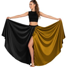Reversible Full Circle Dance Skirt | Front Cut Flow S-3XL | 41 Colors S59
