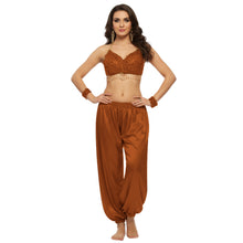 Satin Belly Dance Harem Pants | Flowy Trousers S-3XL | 41 Colors S10