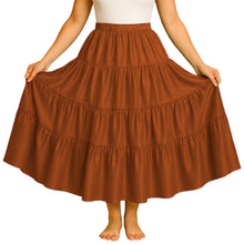 12 Yard 4 Tier Belly Dance Skirt | Full Volume Flow S-3XL S32