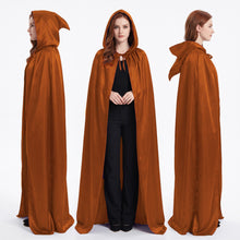 Satin Halloween Hooded Robe Cape – Costume, Cosplay & Party Wear S151