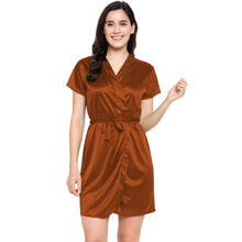 Satin Night Wear Bathrobe | Luxurious Kimono Robe S-3XL | 41 Colors S108