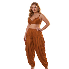 Satin Salwar Pants for Women – Wide Leg Harem Pants, S-5XL, 41 Colors S149