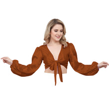 Satin Ruffle Dance Top | Belly Dance Choli S-3XL | 41 Colors S133