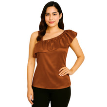 Satin Sleeveless Fancy Top | Party & Evening Wear S-3XL | 41 Colors S87