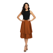 Satin Belly Dance Midi Skirt | Casual wear Skirt S-3XL | 41 Colors S35