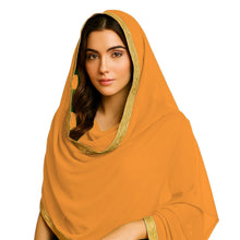 Sheer Chiffon Belly Dance Veil | Flowing Dance Dupatta Prop & Costume Accent C21