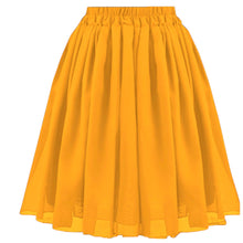 Flowy Chiffon Mini Skirt - High-Waist Pleated Party & Cocktail Wear C27