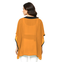 Chiffon Tulip Caftan Top | Flowy Casual Tunic S-5XL | 30 Colors C64