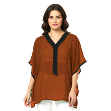 Chiffon Tulip Caftan Top | Flowy Casual Tunic S-5XL | 30 Colors C64