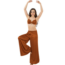 Satin Wide Leg Palazzo Pants | Flowy Trousers S-3XL | 41 Colors S25