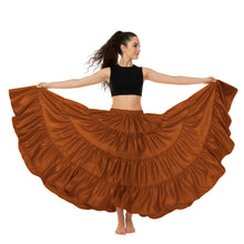 Ultimate Satin 25 Yard 4 Tier Skirt | Belly Dance Skirt S-5XL S20