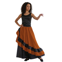 Satin Half Circle Belly Dance Skirt | Elegant Flow S-3XL | 41 Colors S57