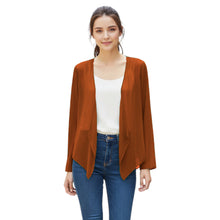 Chiffon Long Sleeve Shrug | Sheer Bolero Cover-Up S-5XL | 30 Colors C49