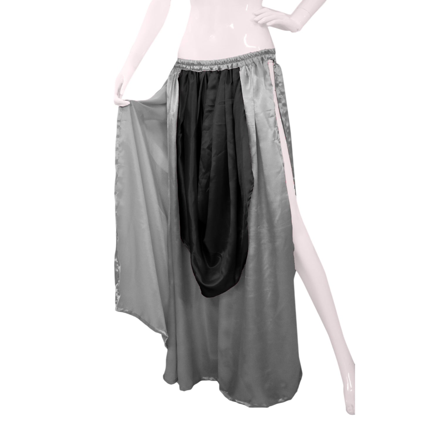 Belly Dance Fancy Side slit S39 - Regular Size 1