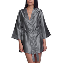 Satin Night wear Bathrobe S26  - Regular Size 1