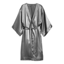 Satin Night Wear Bathrobe S79 - Regular Size 1