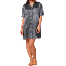 Satin Long Night wear Loser Shirt S111 - Regular Size 1