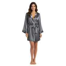Satin Night Wear Bathrobe | Luxurious Kimono Robe S-3XL | 41 Colors S104