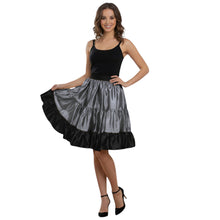 Satin 3-Layer Short Skirt | Tiered Ruffle Party Mini S-3XL S68