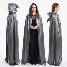 Satin Halloween Hooded Robe Cape – Costume, Cosplay & Party Wear S151