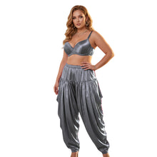 Satin Salwar Pants for Women – Wide Leg Harem Pants, S-5XL, 41 Colors S149
