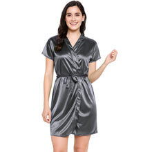 Satin Night Wear Bathrobe | Luxurious Kimono Robe S-3XL | 41 Colors S108