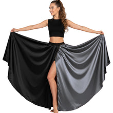 Reversible Full Circle Dance Skirt | Front Cut Flow S-3XL | 41 Colors S59
