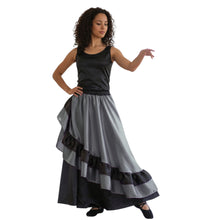Satin Half Circle Belly Dance Skirt | Elegant Flow S-3XL | 41 Colors S57